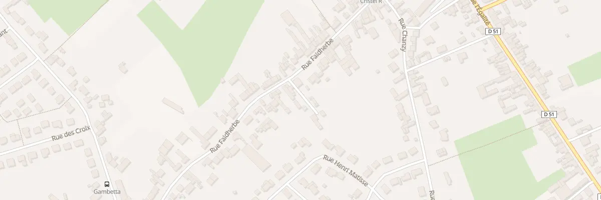 Plan du 48 Rue Faidherbe à Vimy