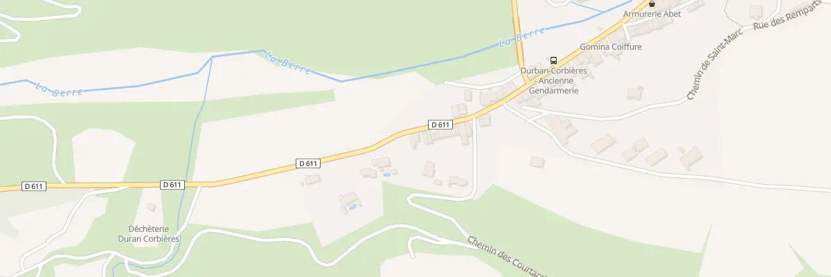 Plan du 137 Av des Corbieres à Durban-Corbières
