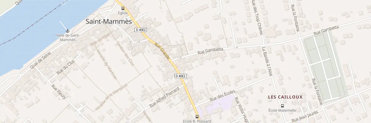 Plan du 12A Rue Gambetta à Saint-Mammès