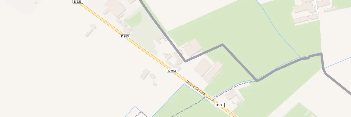 Plan du 6265 Rte de Lille à Bailleul