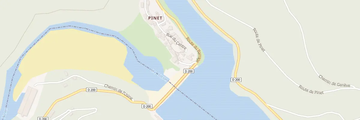 Plan du 109 Rue Basse à Viala-du-Tarn