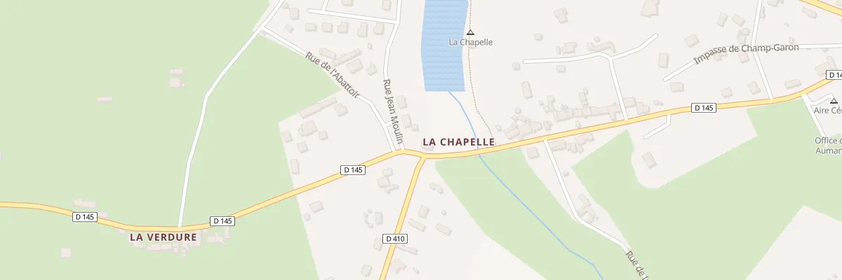Plan du 42 Rue de la Chapelle à Urçay
