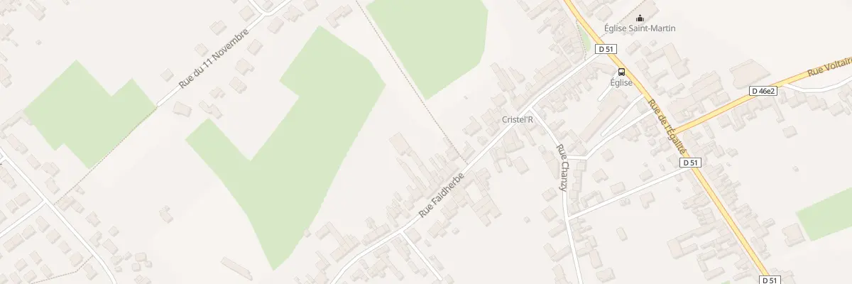 Plan du 21 Rue Faidherbe à Vimy