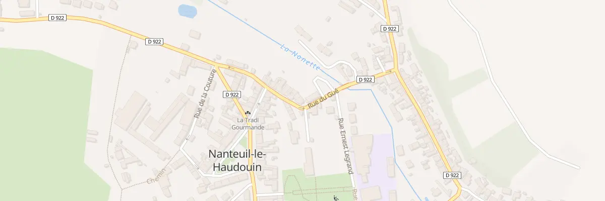 Plan du 18 Rue du Gué à Nanteuil-le-Haudouin