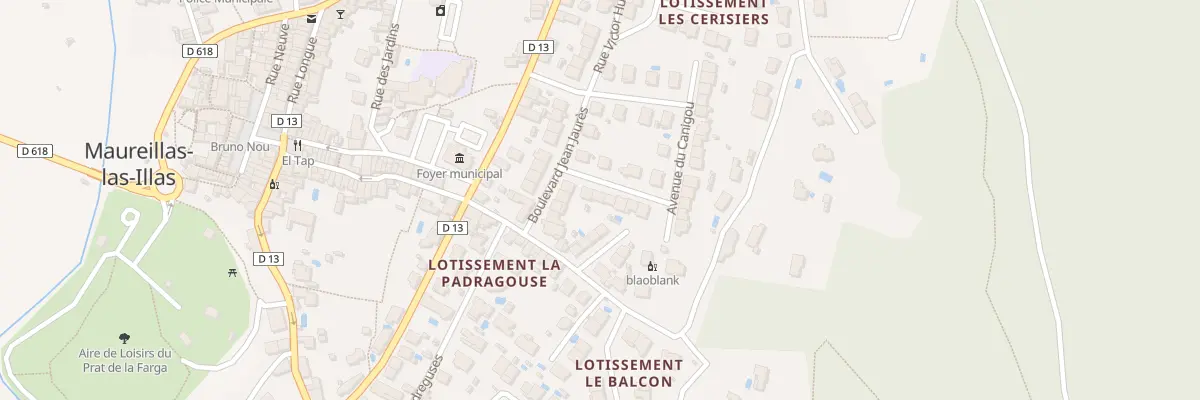 Plan du 4 Rue Gabriel Péri à Maureillas-las-Illas