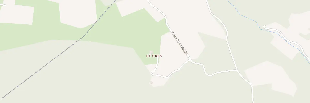Plan du 5317 Le Cres à Aigues-Vives