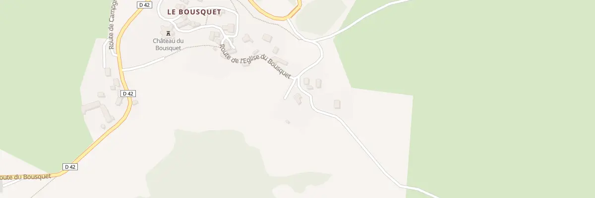 Plan du 5284 Le Bousquet à Montpeyroux