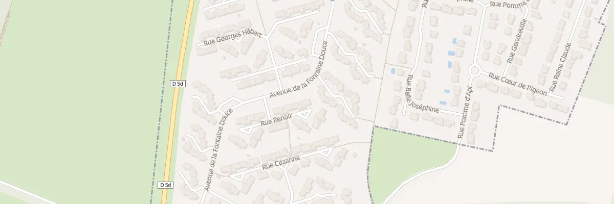 Plan du 7 Rue Renoir à Esbly