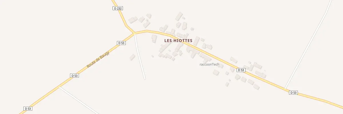 Plan du 19 Les Hiottes à Couy