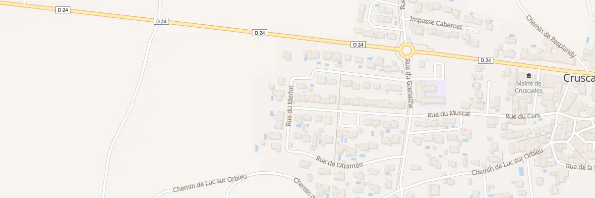 Plan du 42 Rue de la Syrah à Cruscades