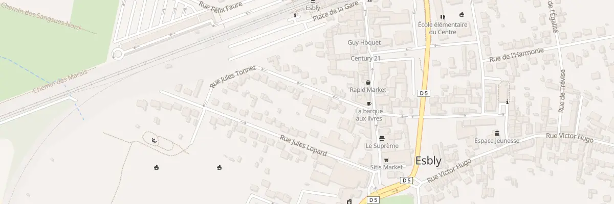 Plan du 11B Rue Jules Tonnet à Esbly