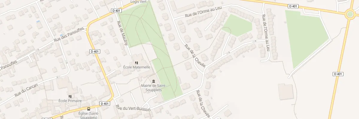 Plan du 26 Rue de la Chevée à Saint-Soupplets