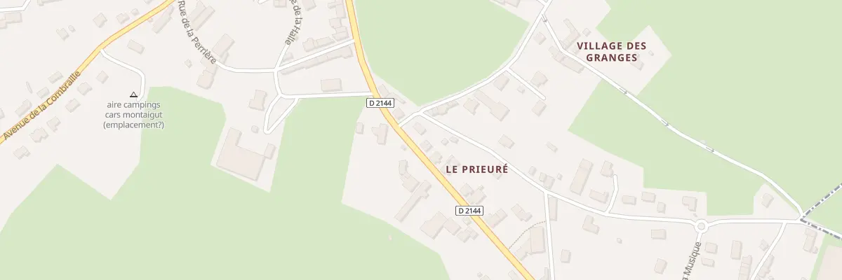 Plan du 2 Rue des Forges à Montaigut-en-Combraille