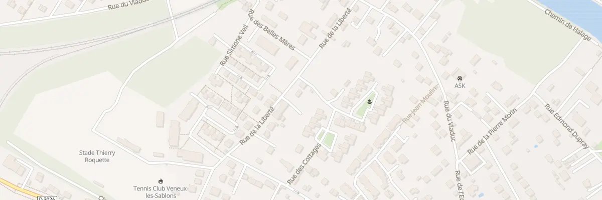 Plan du 22 Rue de la Liberte à Moret-Loing-et-Orvanne