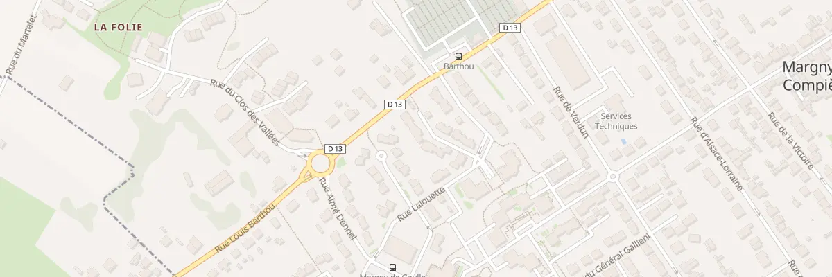 Plan du 61 Imp des Champs à Margny-lès-Compiègne