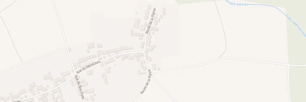 Plan du 6 Rue de la Gennerie à Féricy