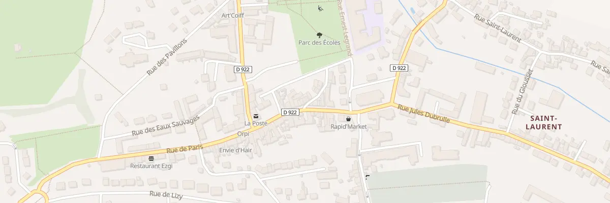 Plan du 1 Imp Houdry à Nanteuil-le-Haudouin