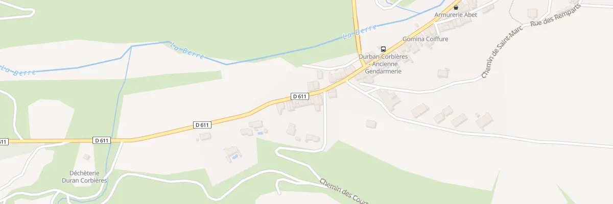 Plan du 127 Av des Corbieres à Durban-Corbières