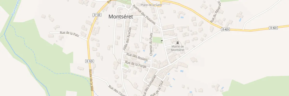 Plan du 5670 Che du Puits à Montséret