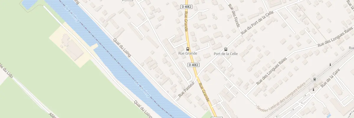 Plan de la Rue des Palottes à Saint-Mammès