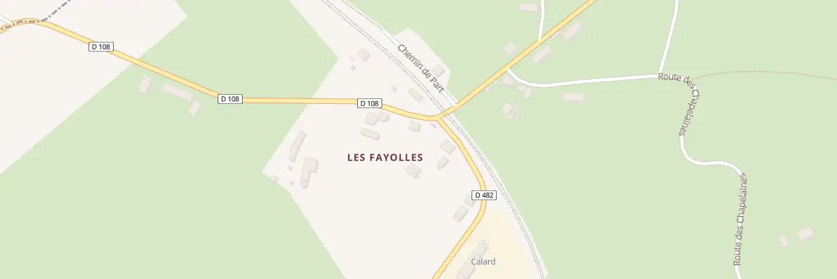 Plan du 1 Rte de Colombier à Hyds