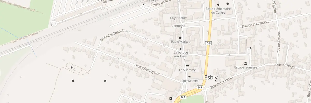 Plan du 9 Rue Jules Tonnet à Esbly