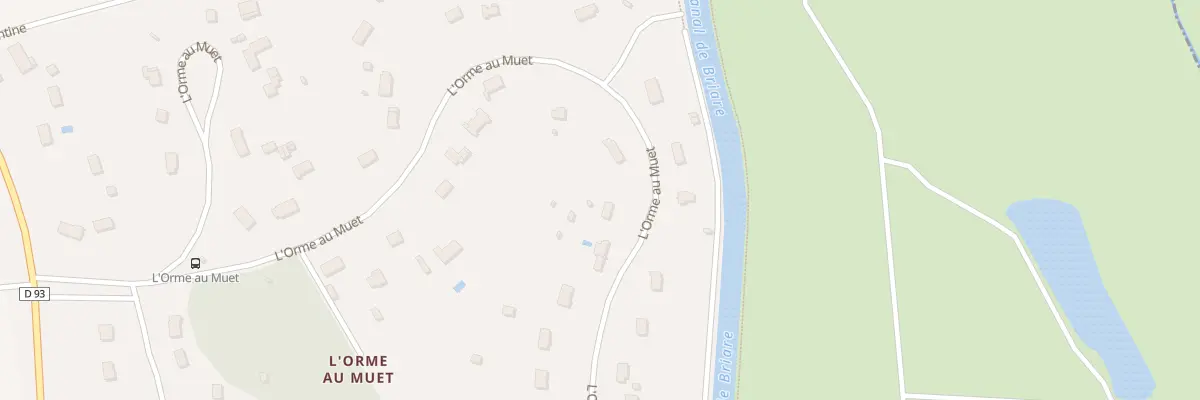 Plan du 5419 L’Orme au Muet à Montcresson