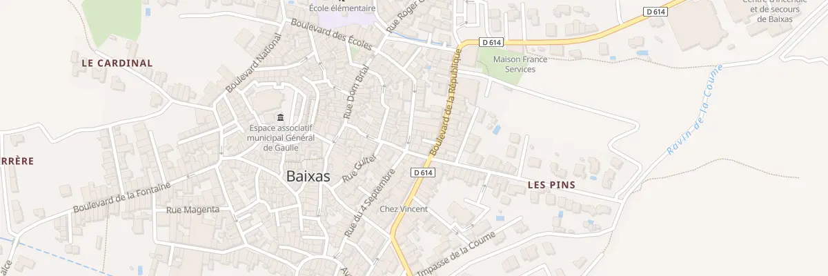 Plan du 29 Rue du Moulin à Baixas