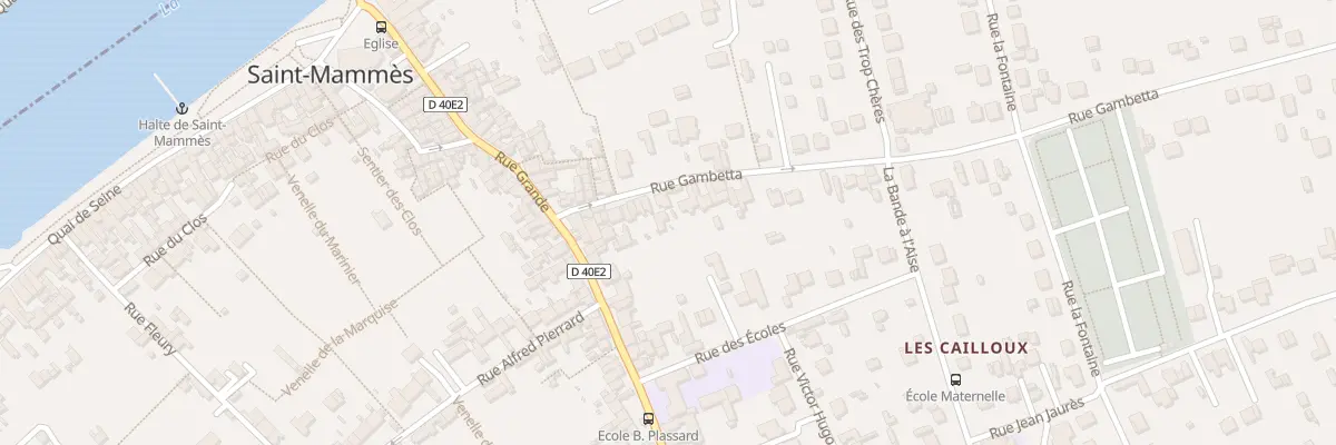 Plan du 24 Rue Gambetta à Saint-Mammès