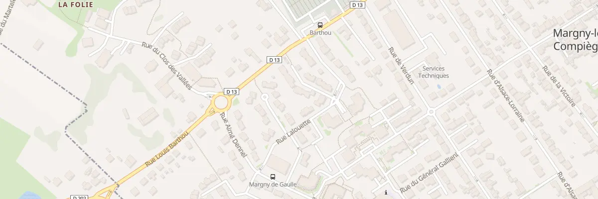 Plan du 45 Imp des Champs à Margny-lès-Compiègne