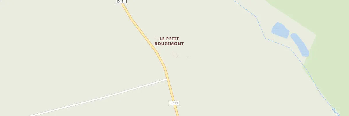 Plan du 2539 Rte de l’Étang de Pirot à Isle-et-Bardais