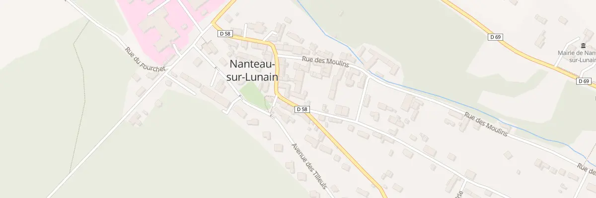 Plan du 21 Rue Maurice Lalloy à Nanteau-sur-Lunain