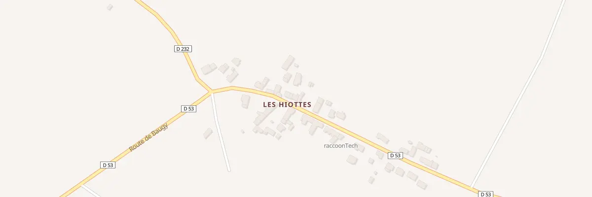Plan du 18 Les Hiottes à Couy