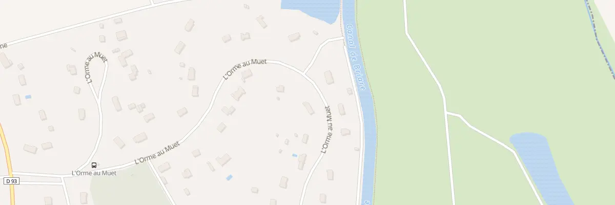 Plan du 72 L’Orme au Muet à Montcresson