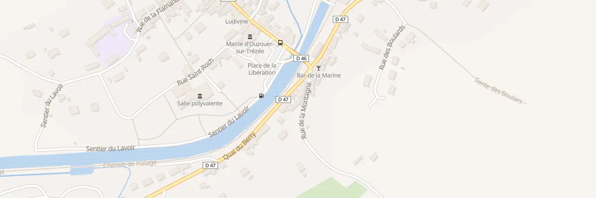 Plan du 3 Quai du Berry à Ouzouer-sur-Trézée