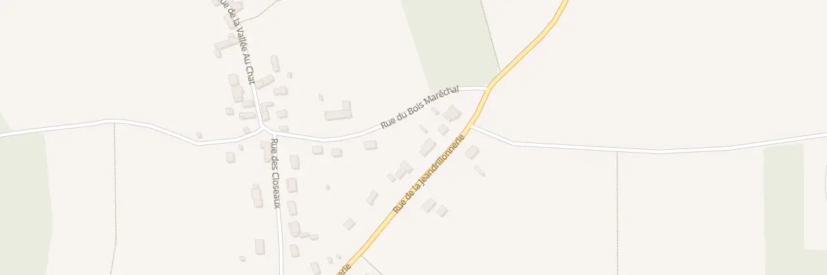 Plan du 6 Rue de la Jeandrillonnerie à Bransles