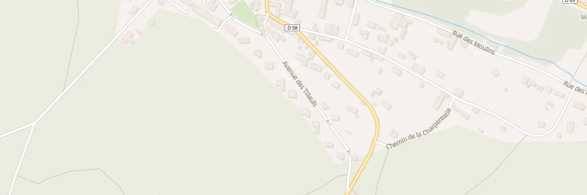 Plan du 9 Av des Tilleuls à Nanteau-sur-Lunain