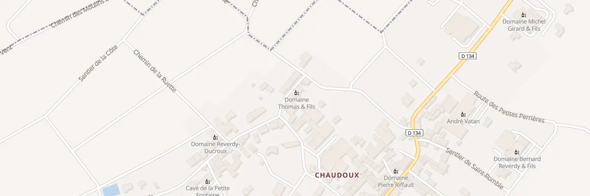 Plan du 3 Rue du Pressoir Chaudoux à Verdigny