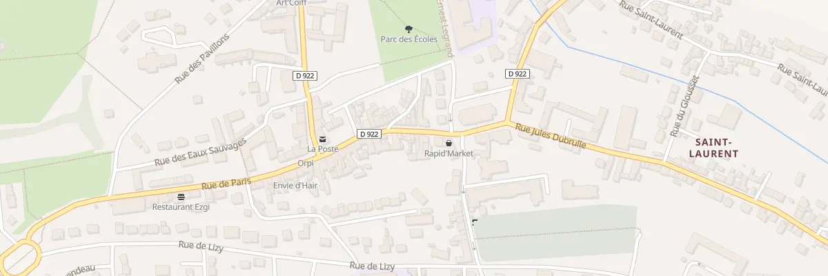 Plan du 28 Rue Charles Lemaire à Nanteuil-le-Haudouin