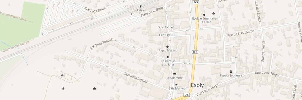 Plan du 10 Rue Jules Tonnet à Esbly