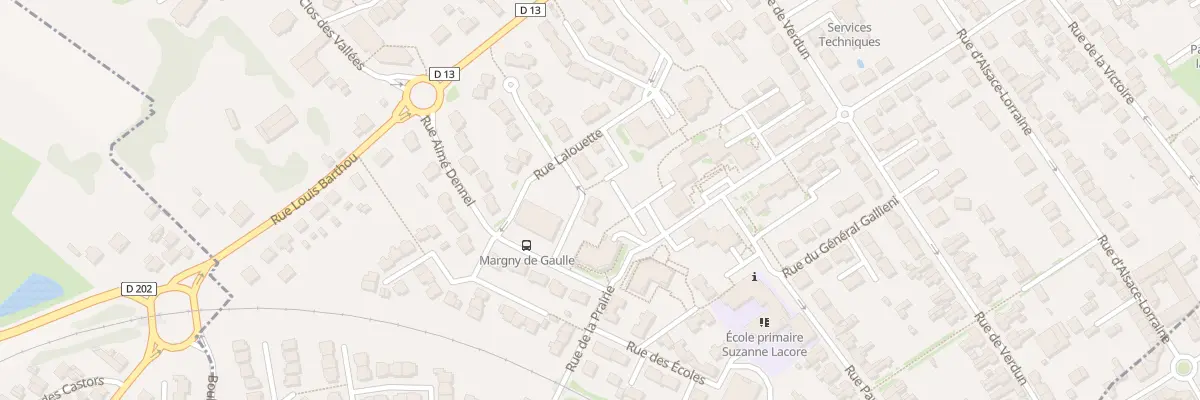 Plan du 33 Pas du Forum à Margny-lès-Compiègne