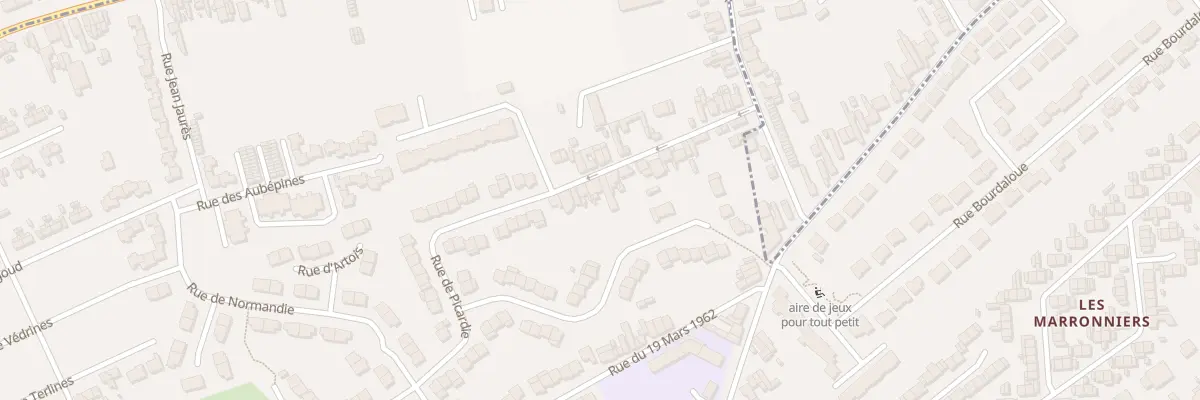 Plan du 26 Rue Julien Leterme à Éleu-dit-Leauwette