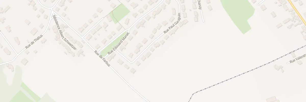 Plan du 22 Rue Paul Gauguin à Vimy