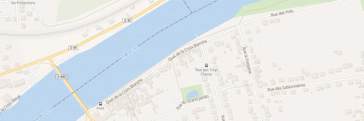 Plan du 39 Quai de la Croix Blanche à Saint-Mammès
