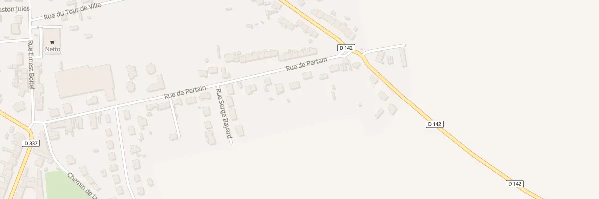Plan du 35 Rue de Pertain à Chaulnes