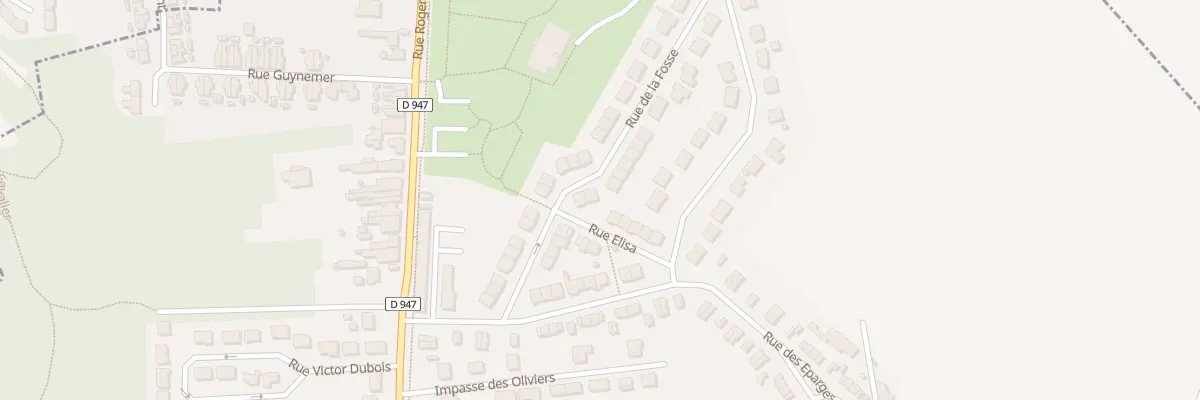 Plan du 8 Rue de la Fosse 13 à Hulluch