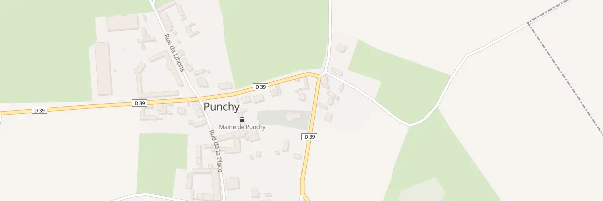 Plan du 4 Rue Quenescourt à Punchy