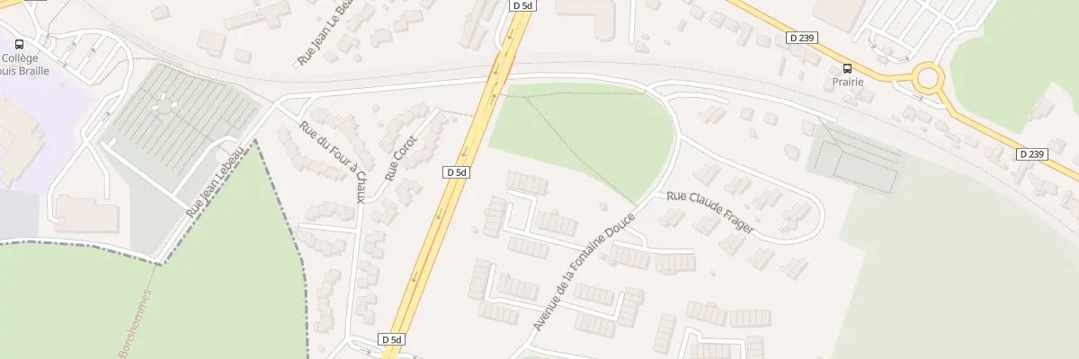 Plan du 16 Rue Jean Mermoz à Esbly