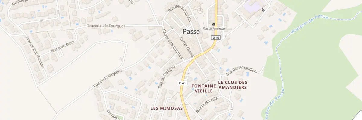 Plan du 2 Rue du Canigou à Passa