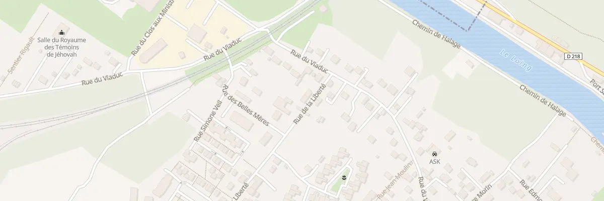 Plan du 29 Rue de la Liberte à Moret-Loing-et-Orvanne